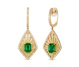 Vogue Crafts and Designs Pvt. Ltd. manufactures Designer Gold Earrings at wholesale price.